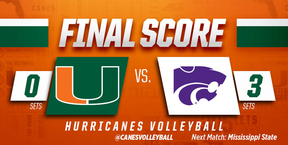 @CanesVB Falls at Kansas State