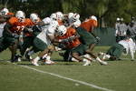 Hurricanes Wrap Up Ninth Session of Spring Practice