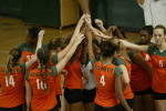Women's Volleyball Wrap-Up Their Final Two Home Matches of the Season