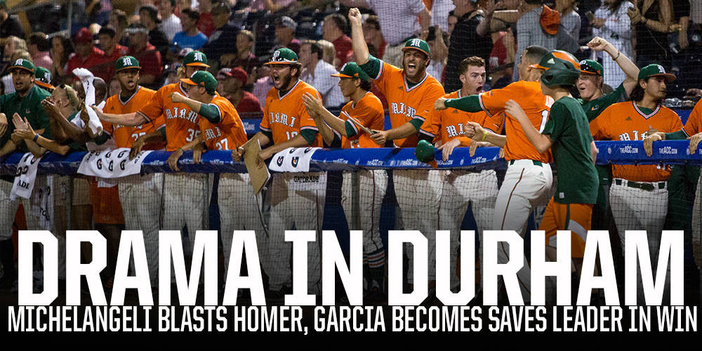 Michelangeli Lifts Top-Seeded Miami to 8-7 Win