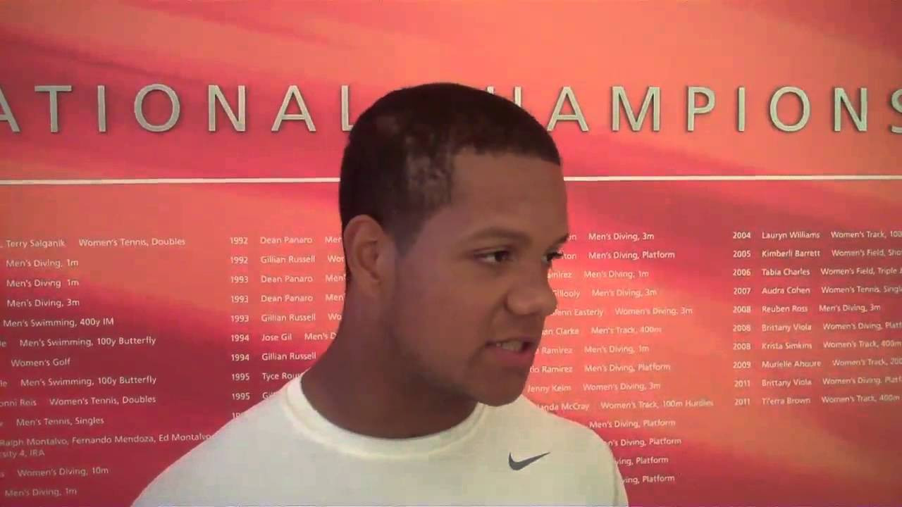 Stephen Morris #CanesCamp - Aug. 15 2013