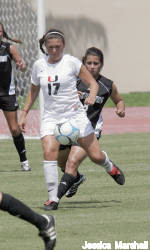 Second Half Sinks No. 25 Miami Soccer