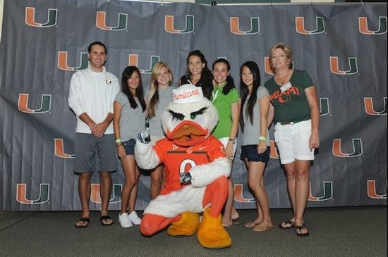 Canes Carnivale at the Bank United  Center-Fieldhouse on August 28, 2010 was the first annual event where fans, players and coaches could meet and...