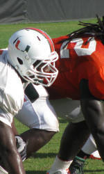 Camp Report: Canes Hold First of Two-a-Day Saturday Session
