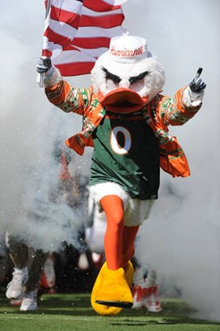 Ohio State University @ University of Miami Hurricanes