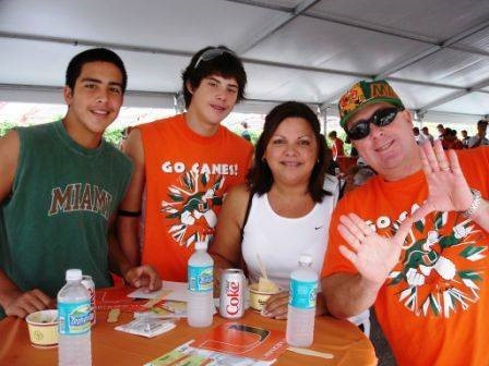 UM vs. Georgia Tech Tailgate Party 10/13/2007