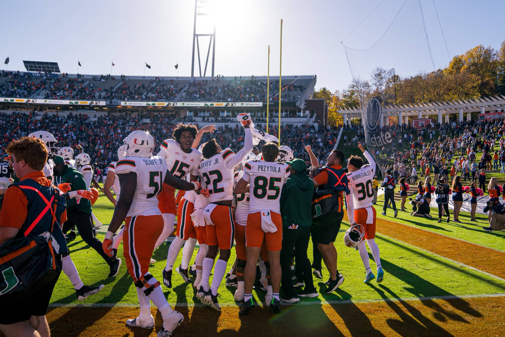 Canes Survive Four-Overtime Thriller in Charlottesville