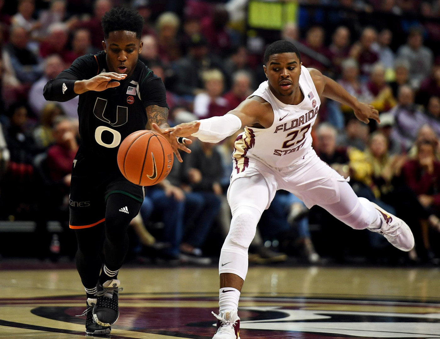 Miami Falls to No. 13 Florida State, 68-62