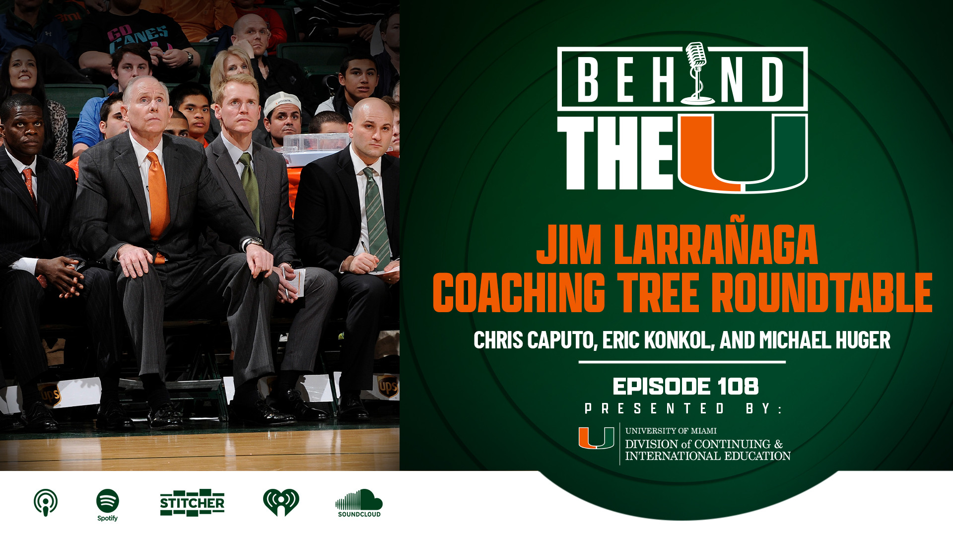 Behind The U Podcast: Jim Larrañaga Coaching Tree Roundtable