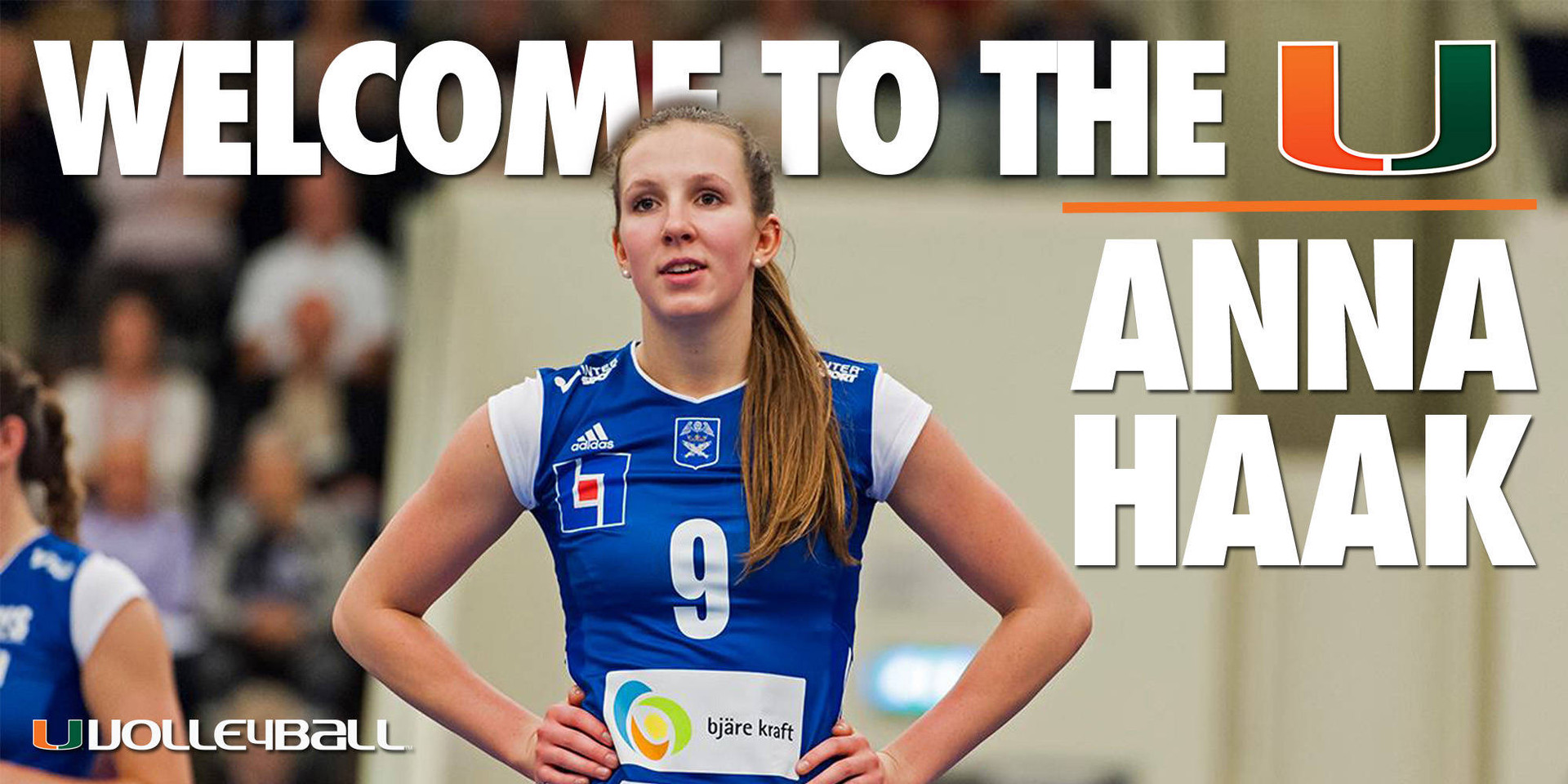 Anna Haak Signs with @CanesVB