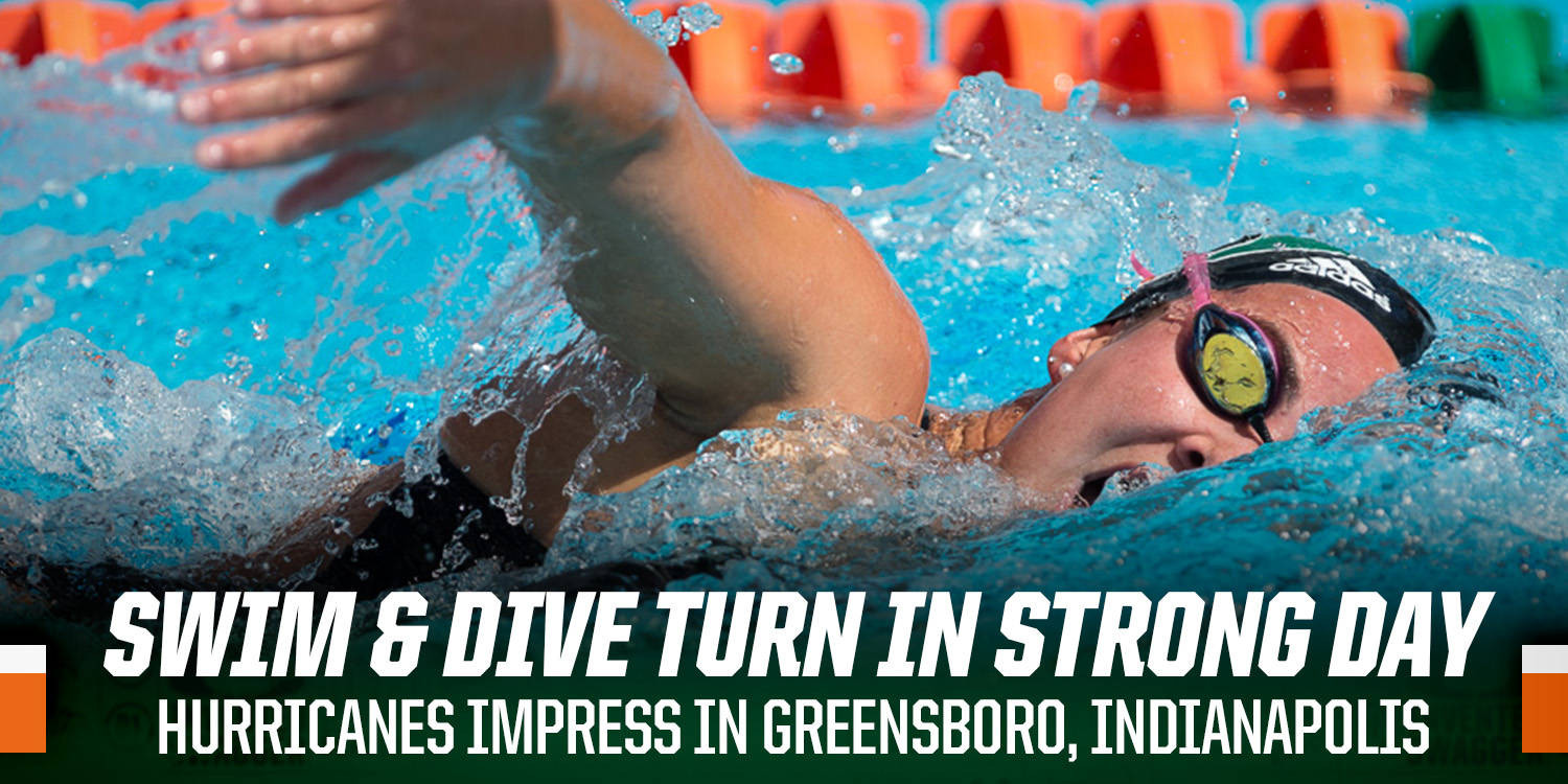 Swimming & Diving Impress Friday in Indy, Carolina