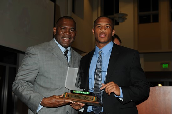The University of Miami Annual Football awards ceremony was held at the Newman Alumni Center on the Coral Gables Campus on Sunday, December 12, 2010. ...