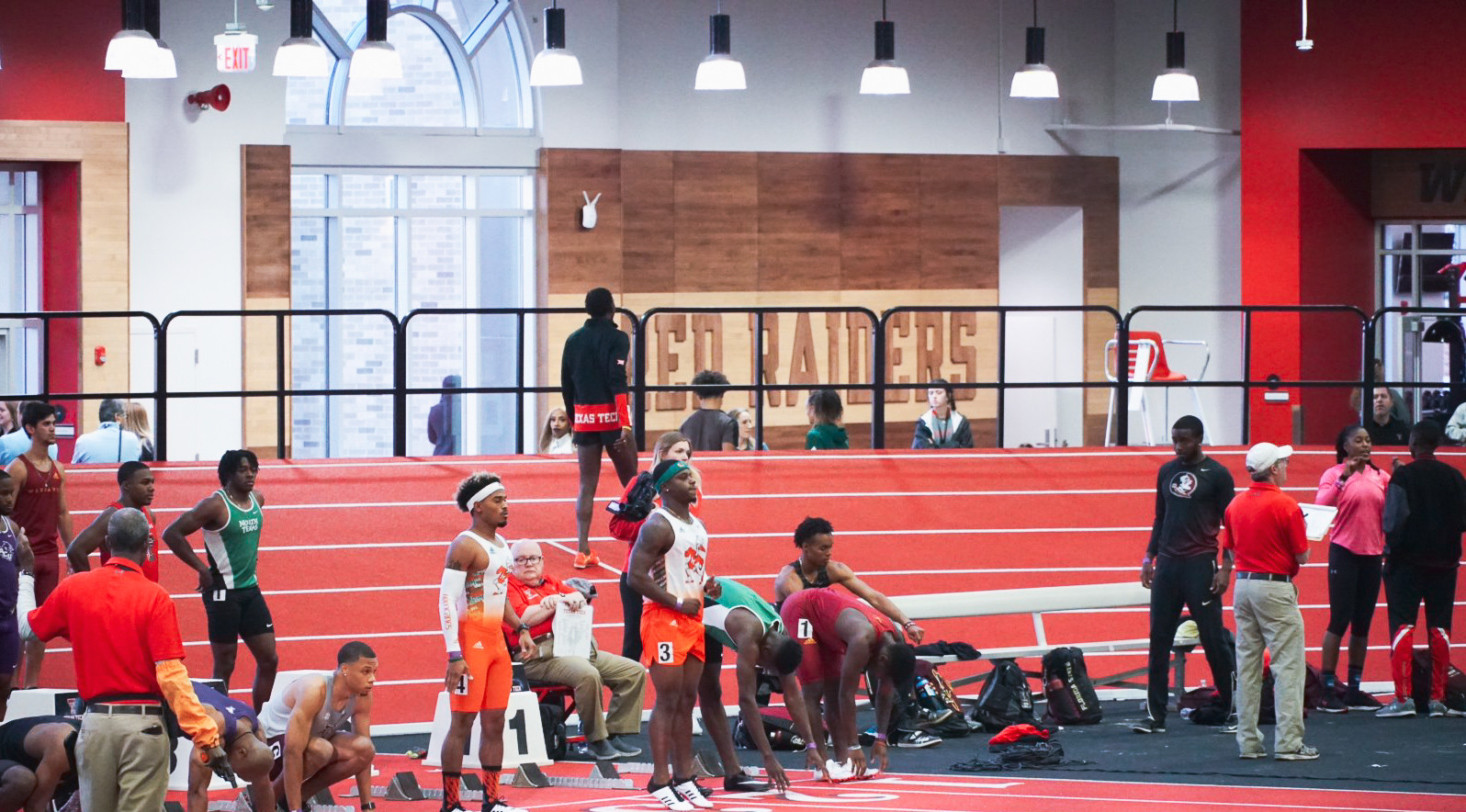 Ajagbe and Arreaga Win Weight Throw at Texas Tech Classic