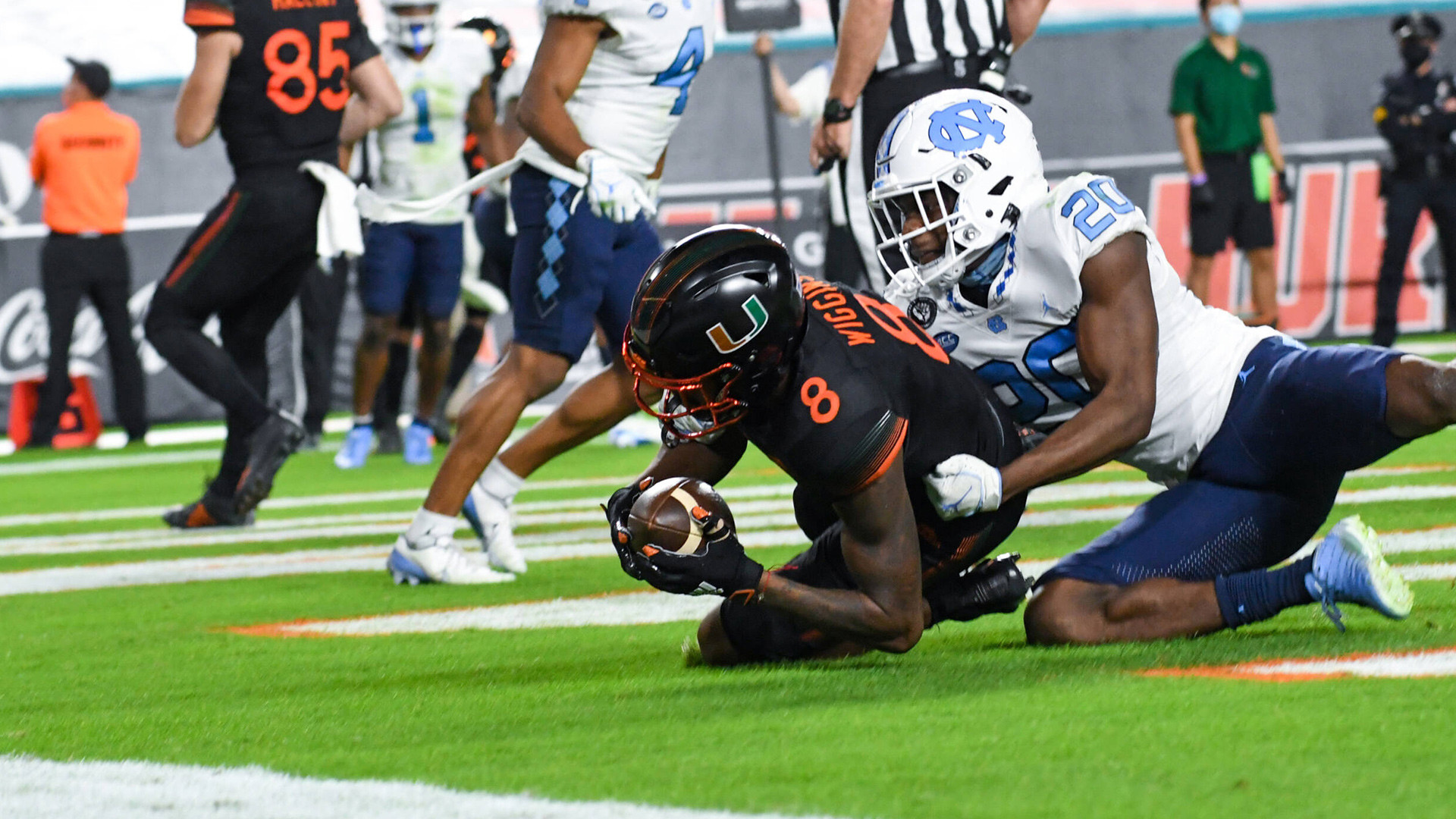 Canes Fall to North Carolina on Senior Day