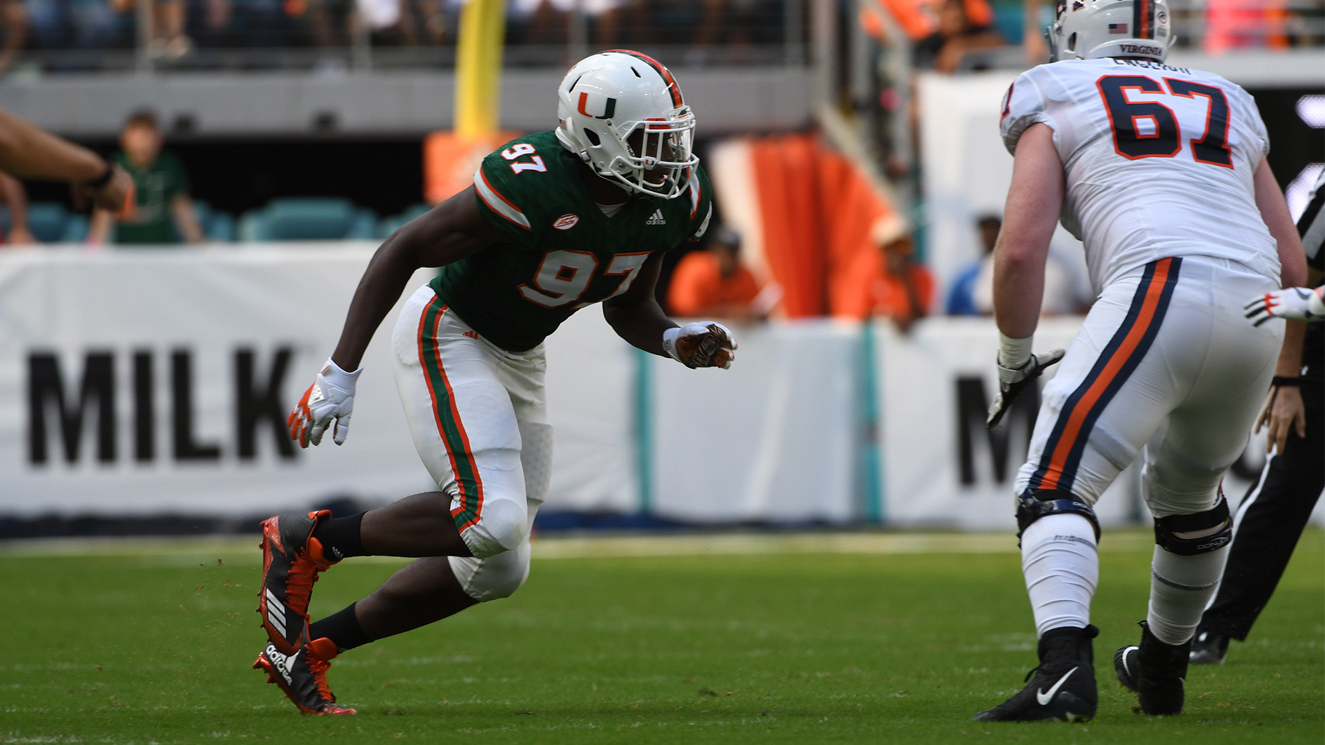 Defensive Line Hungry for More Ahead of UVA Game