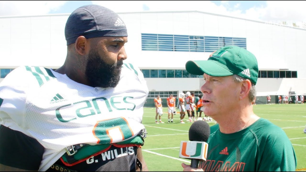 Canes Camp Report | Gerald Willis with Joe Zagacki | 8.23.18