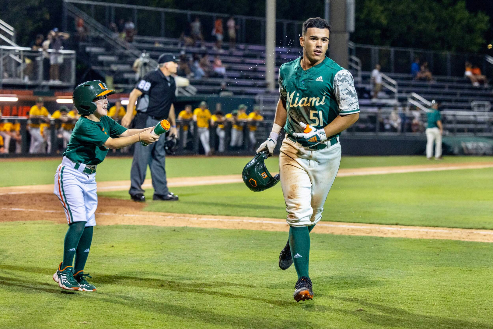 Gonzalez Shines in No. 6 Miami's Rout over Bison