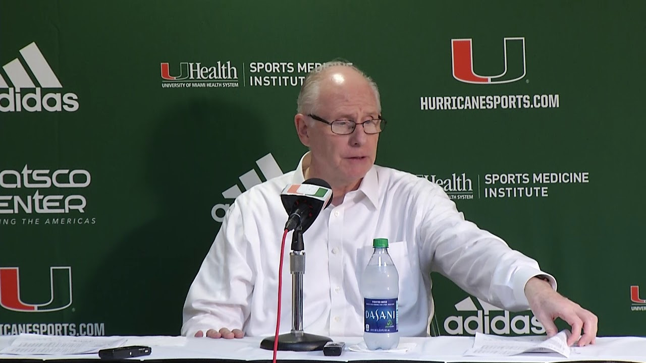 Jim Larrañaga | Postgame Presser vs. Louisville | 1.24.18