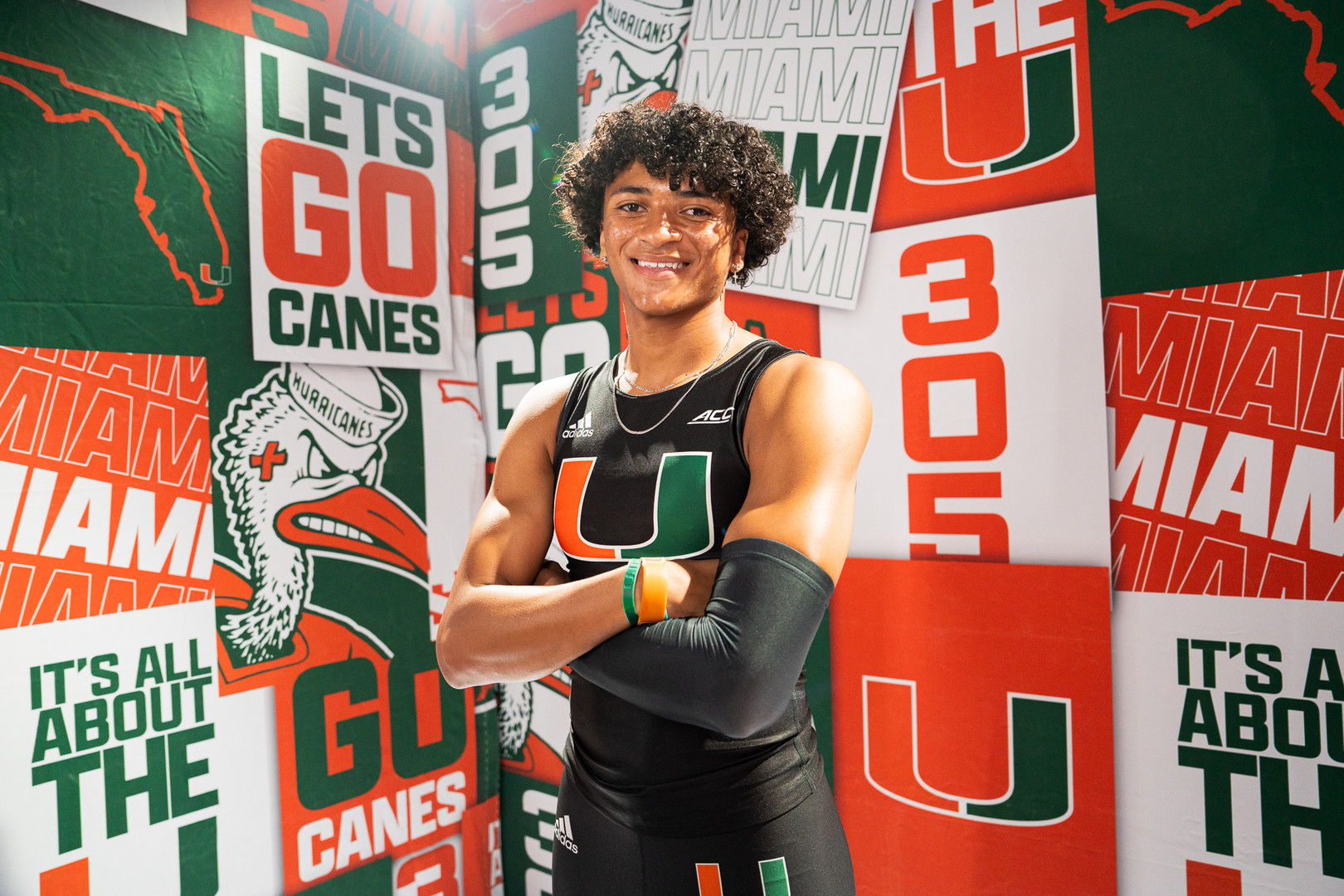 Malone Named ACC Men’s Track Rookie Athlete of the Year