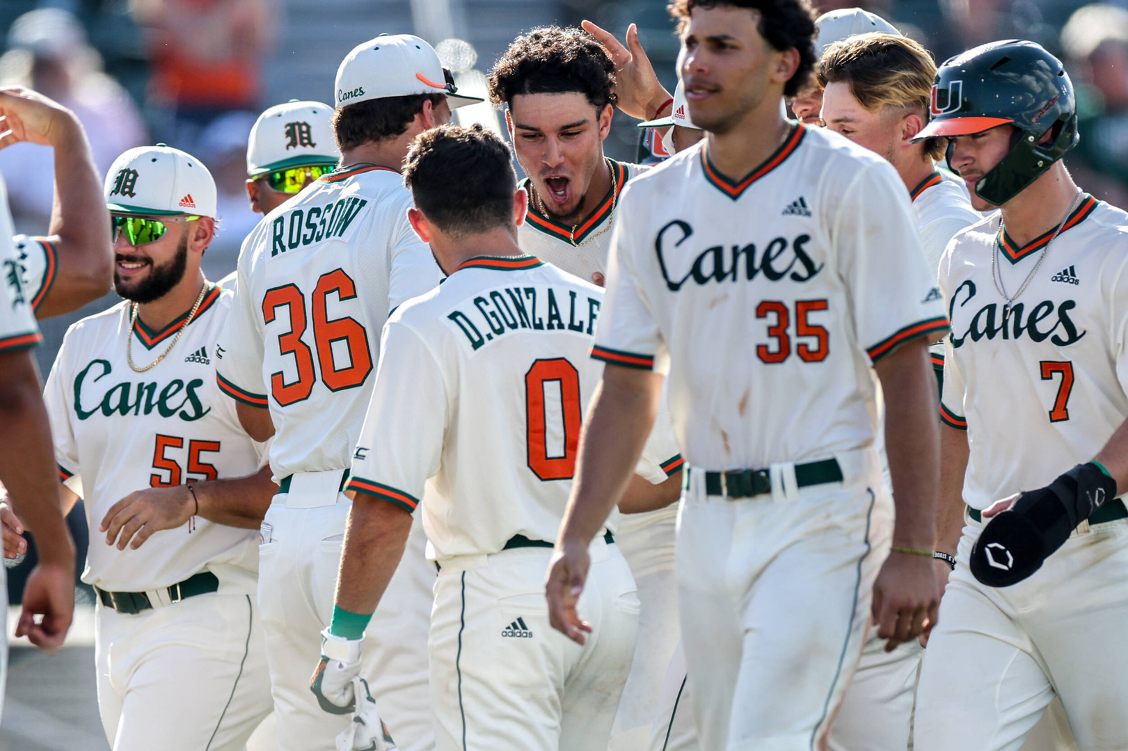 Miami Dominates Towson in Game One of Doubleheader