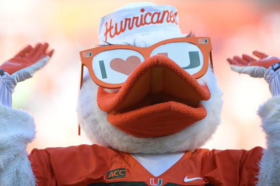 Virginia Cavaliers @ University of Miami Hurricanes Football