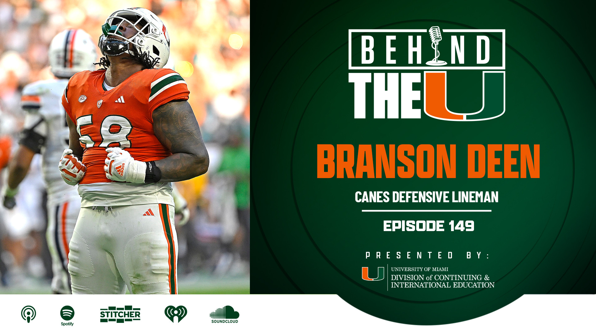 Behind The U Podcast: Branson Deen