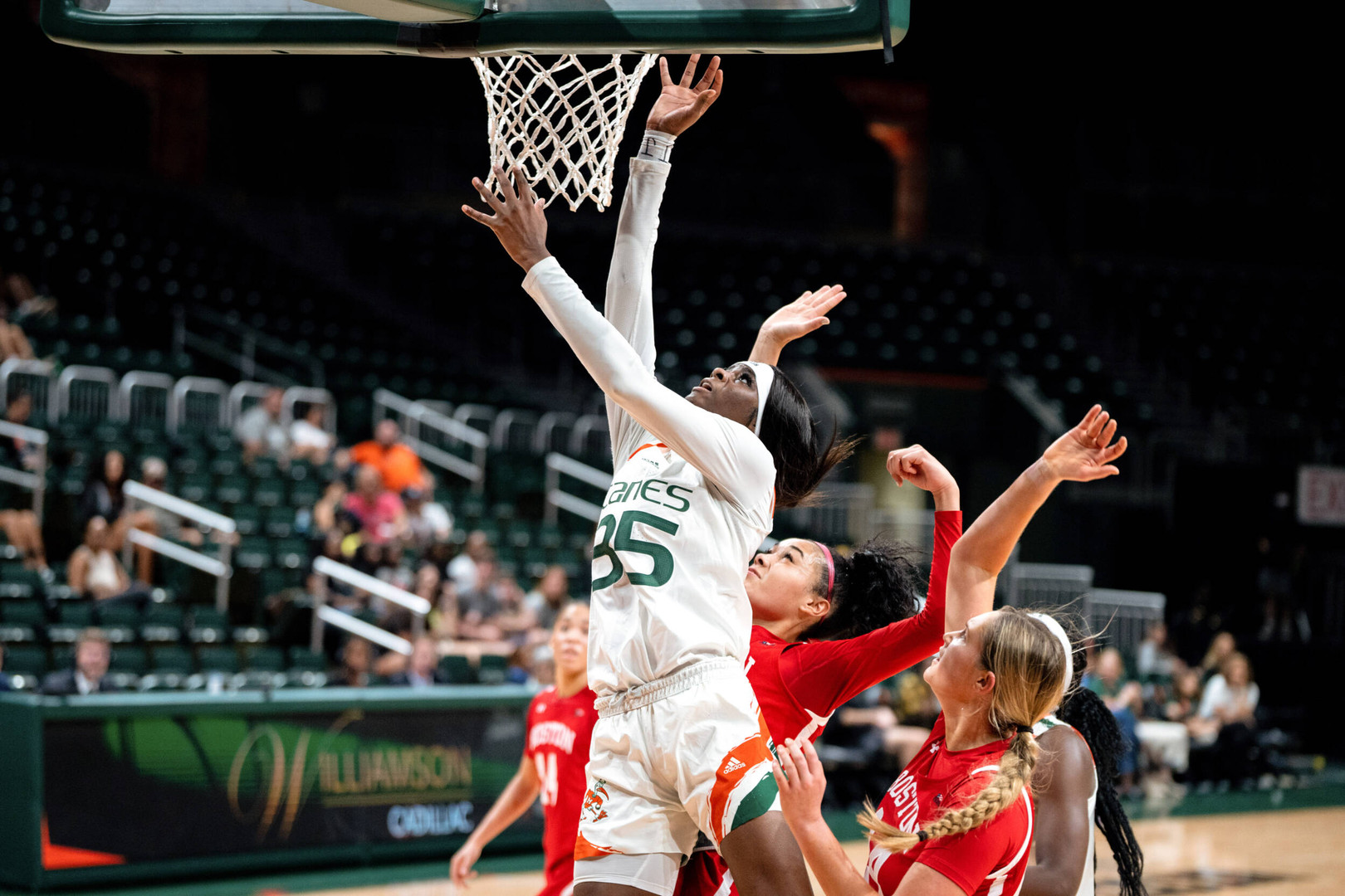 Lattimore’s Double-Double Propels Miami Past Boston University