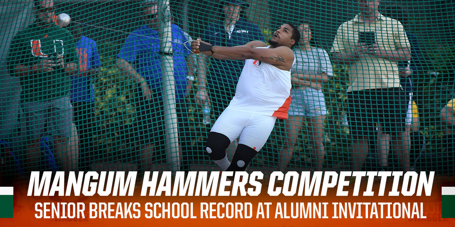 Mangum Sets UM Record at Hurricane Alumni Invitational