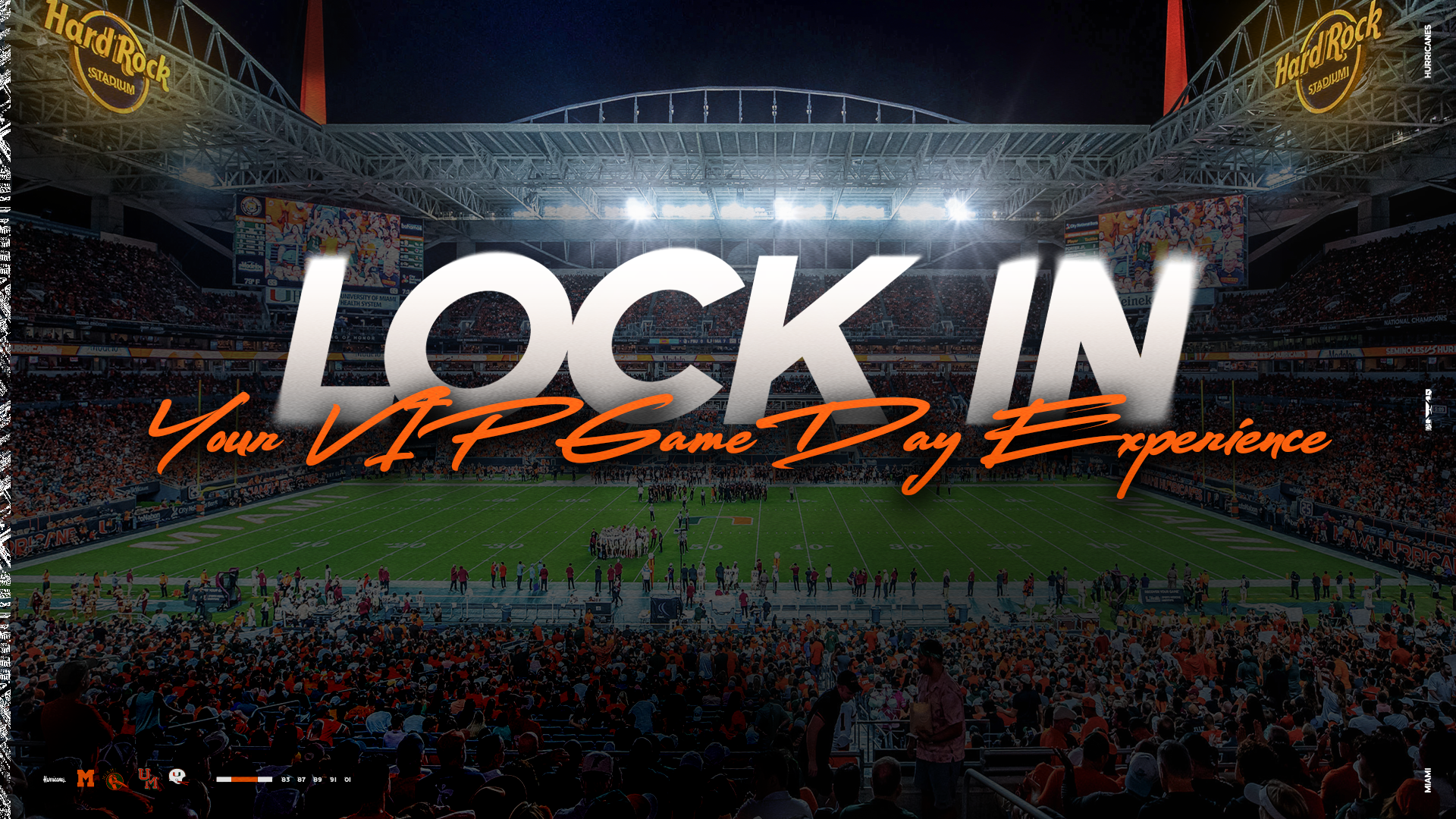 Miami Hurricanes Football VIP Experiences