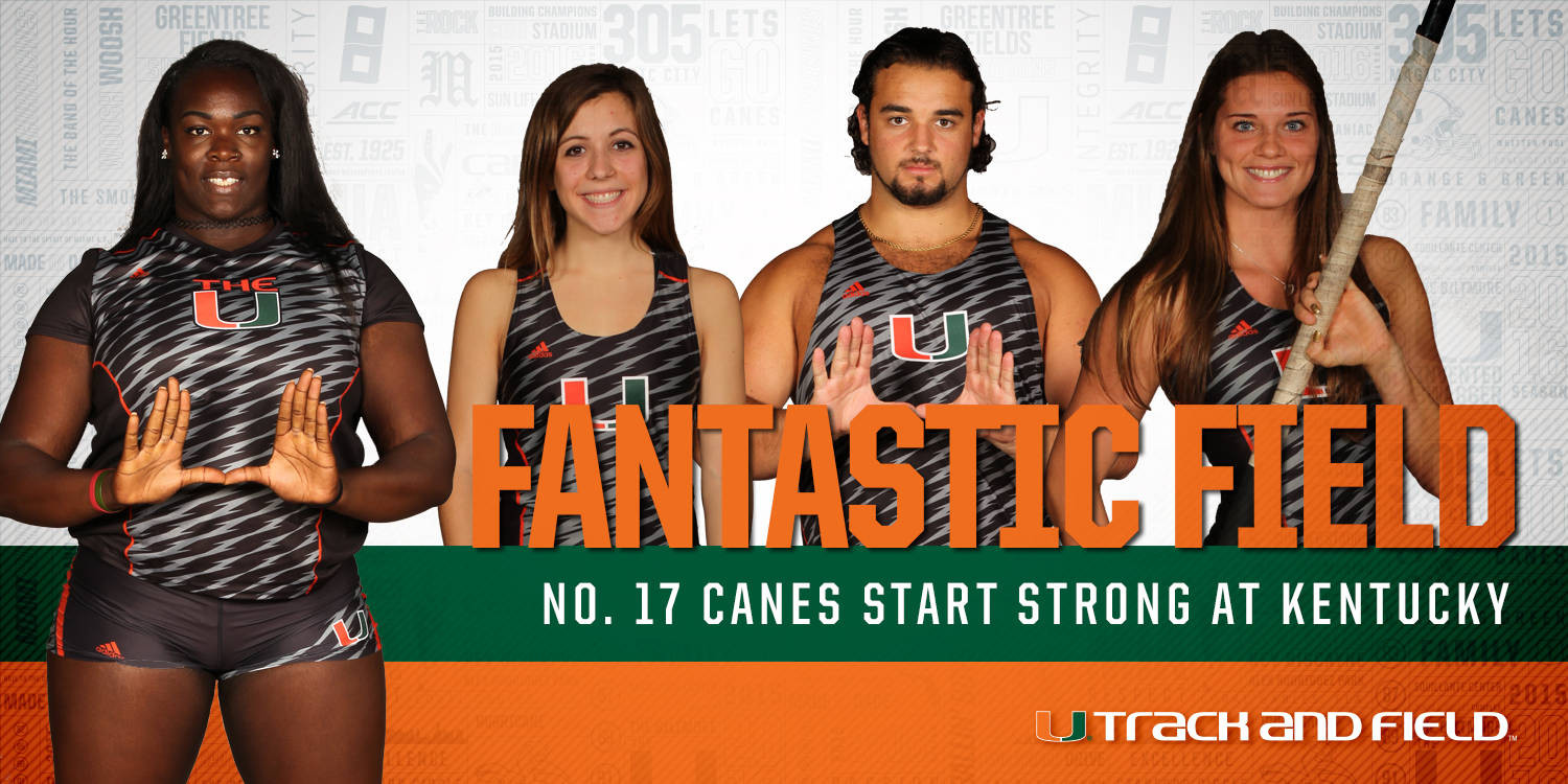 No. 17 @CanesTrack Starts Strong at Kentucky