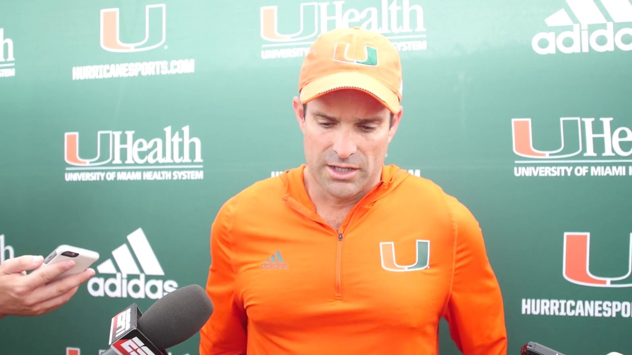Manny Diaz | Pre-Practice Interview | 9.19.17