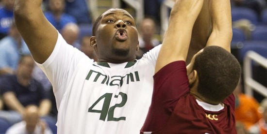 Reggie Johnson at ACC Tournament
