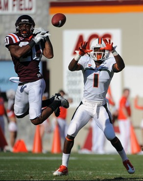 Virginia Tech 38, Miami 35