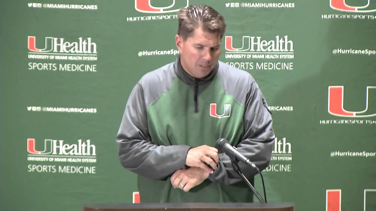 Head Coach Al Golden - Weekly Press Conference (Nov. 18)