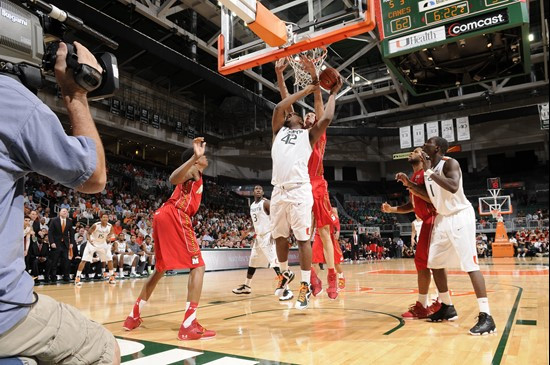 2012 Miami Hurricanes Men's Basketball vs Maryland