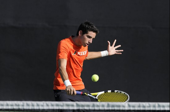 2012 Miami Hurricanes Men's Tennis Photo Day
