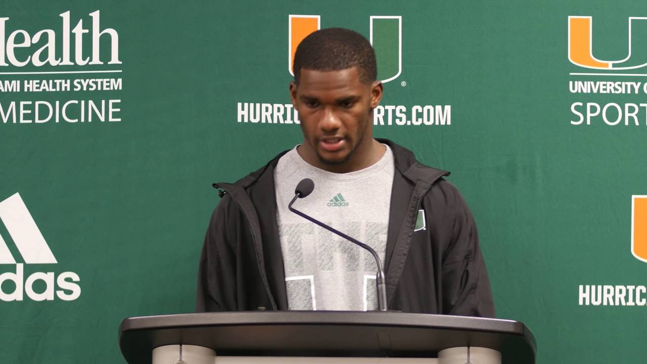 Mark Walton | Post Game Presser | 10.15.16