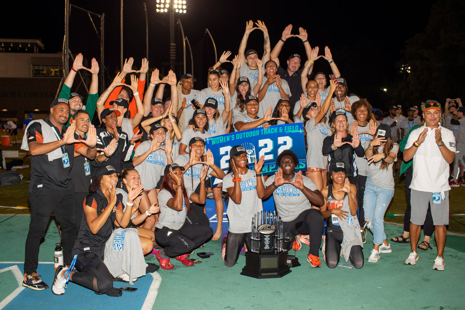 ACC CHAMPIONS! Women's Track Takes Home Title