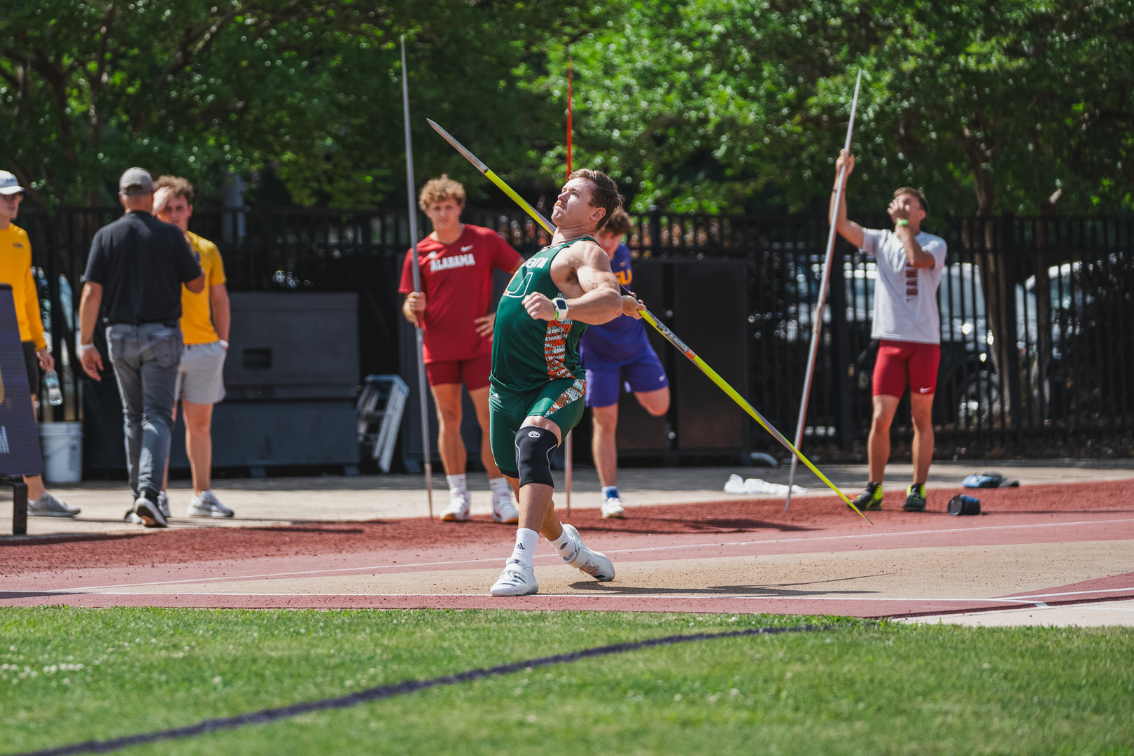 Men’s 4x100 Relay, Javelin Records Fall as Hurricanes Wrap Up Regular Season