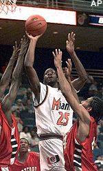 Miami Dominates Hartford, 97-61