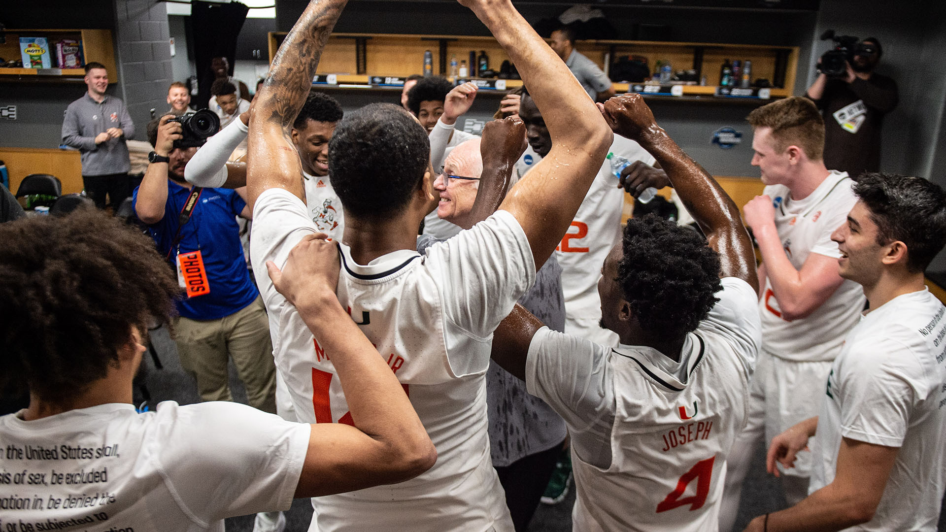 Elite! MBB Tops Iowa State, 70-56, to Earn First NCAA Quarterfinal Berth