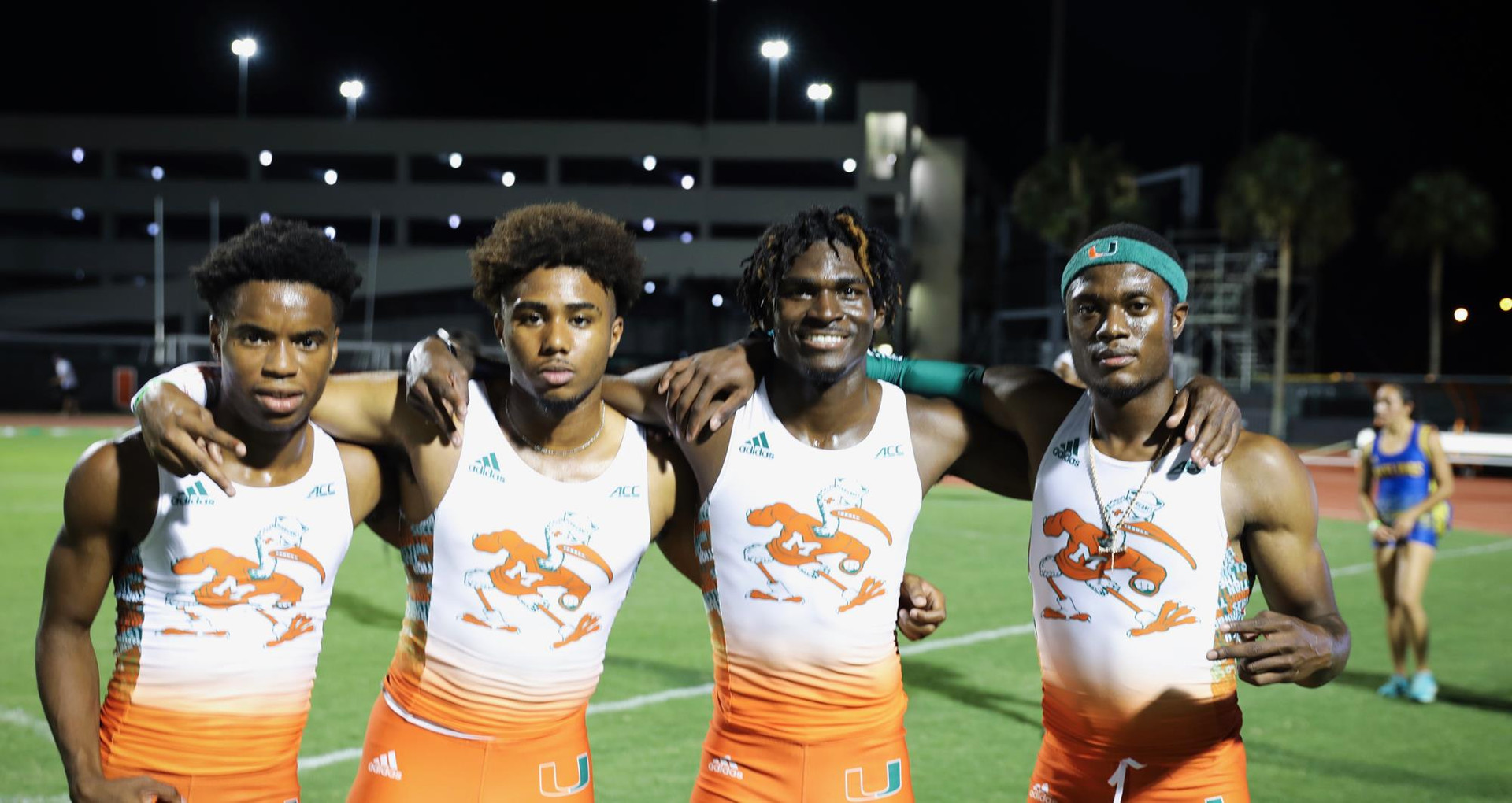 Atherley and Men's 4x400 Break Program Records