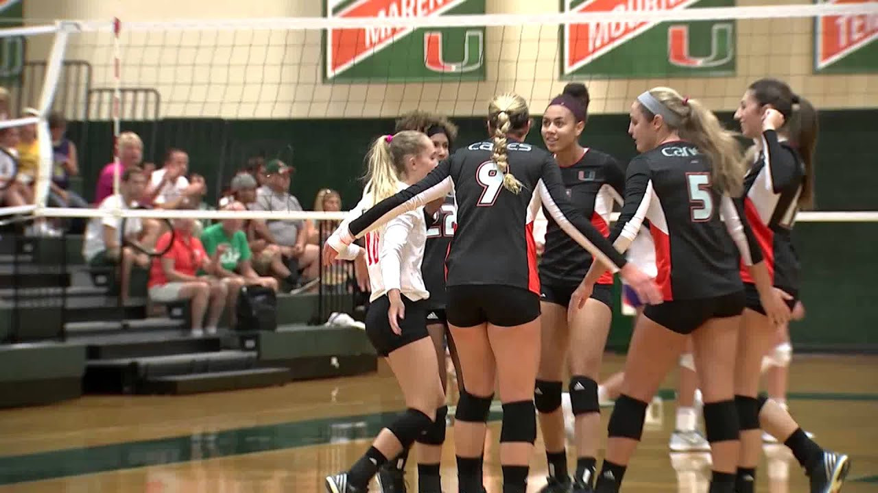 UM Sweeps Clemson In Volleyball
