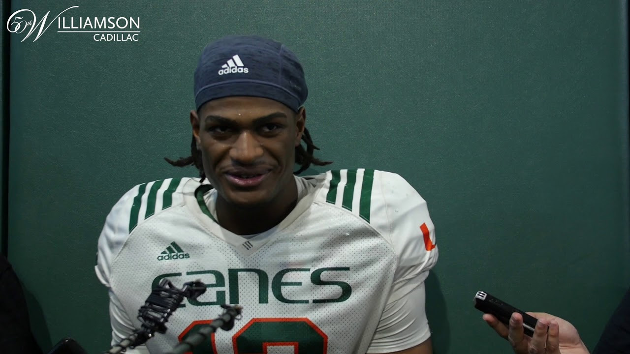 Jahfari Harvey | Post Practice Presser | 4 4 19