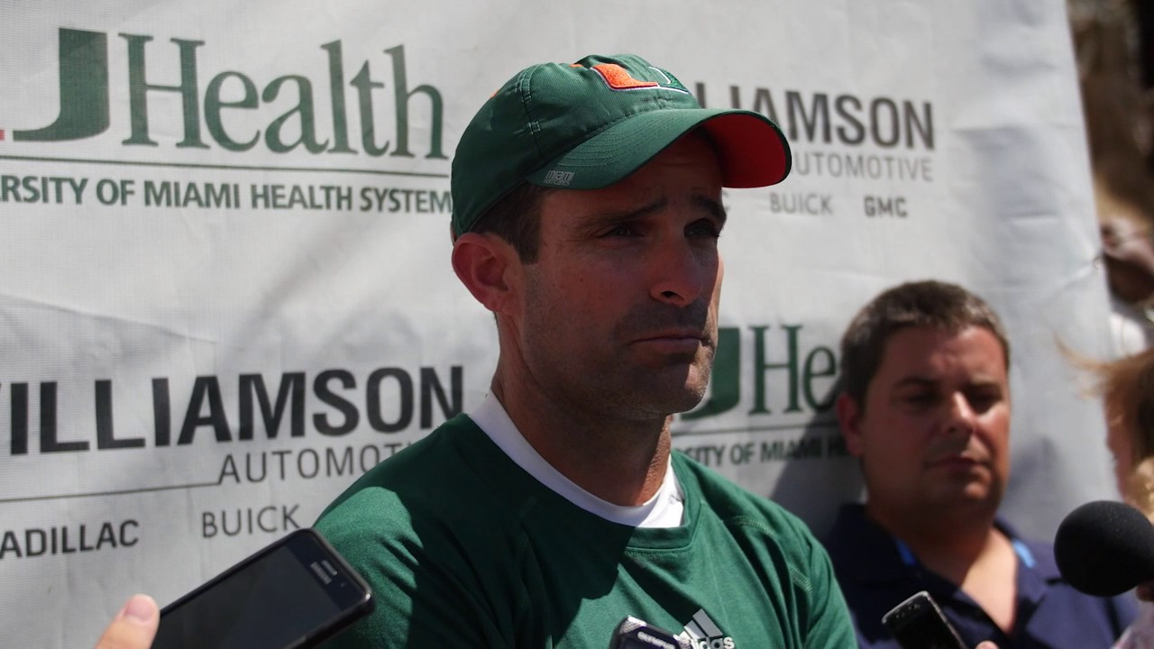 Manny Diaz | Spring Practice Presser | 4.13.2017