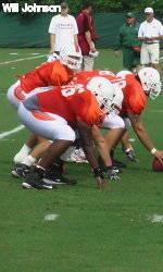 Hurricanes Open Virginia Tech Week Practice