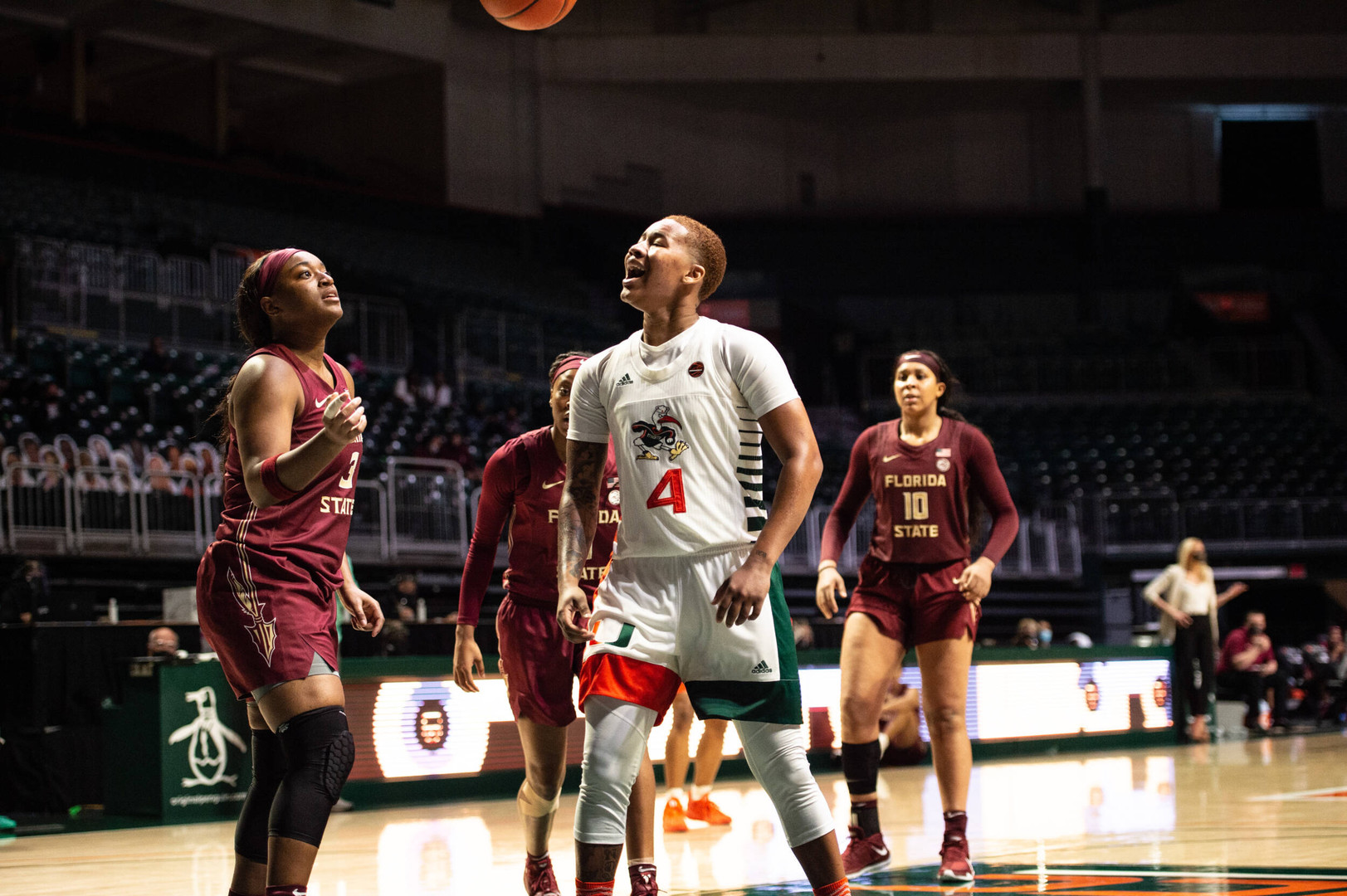 Miami Dominates the Paint in Victory Over Florida State