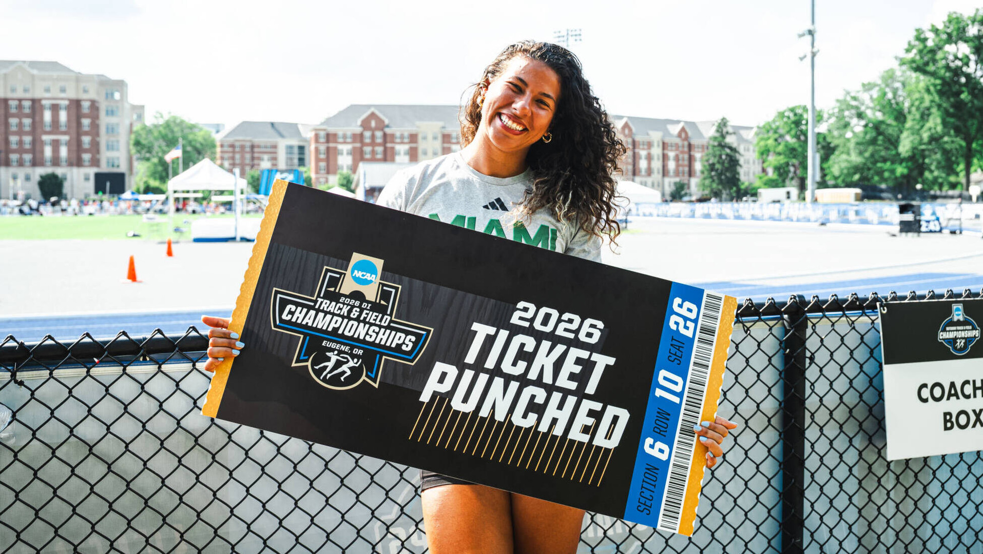 Teixeira Punches Ticket to Eugene