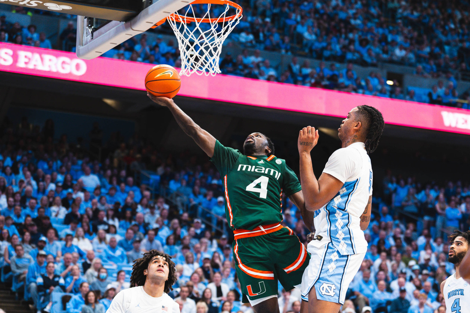 Miami’s Comeback Falls Short at No. 10/9 North Carolina