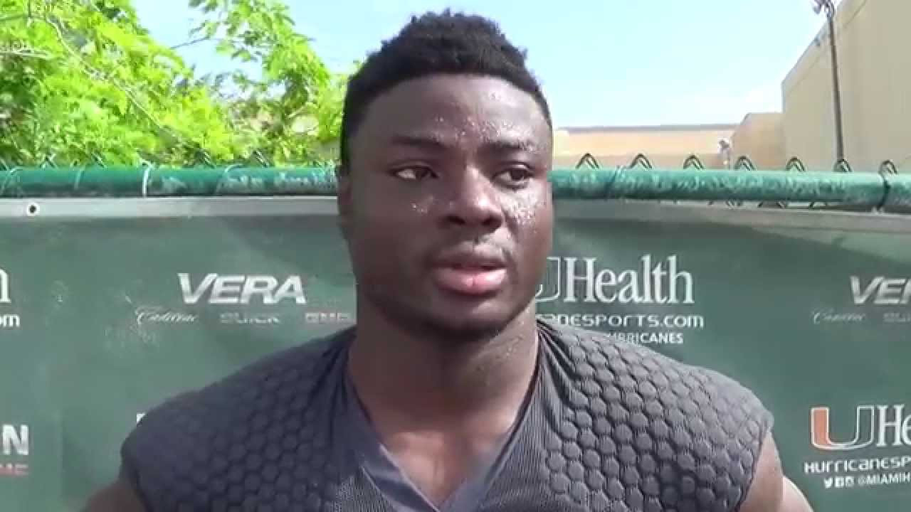 Gus Edwards RB - #CanesCamp Day 12 (Aug. 16)